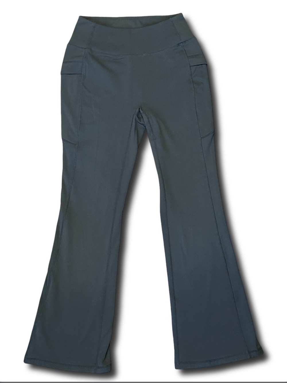 G Gradual high-waisted flare leggings with pockets